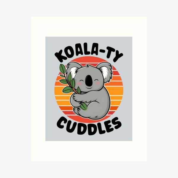 Artikel-Vorschau von Koala-Knuddeln, designt und verkauft von Jollys-ArtShop.