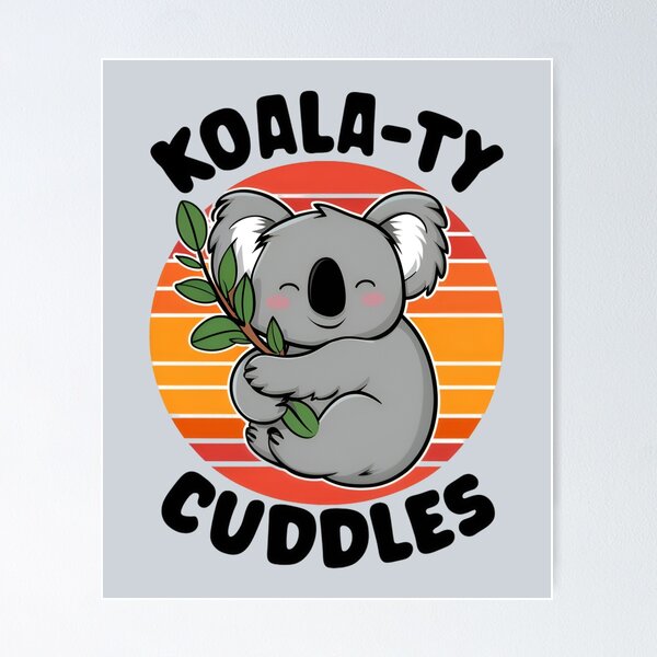 Artikel-Vorschau von Koala-Knuddeln, designt und verkauft von Jollys-ArtShop.