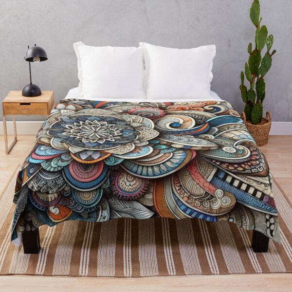 Item preview, Design Zentangle style contemporary colors designed and sold by Blessinger77.