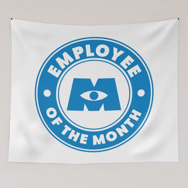 Item preview, Monsters Inc Employee Of The Month designed and sold by ThomasKadmon.
