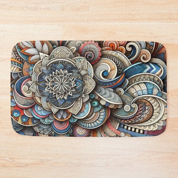 Item preview, Design Zentangle style contemporary colors designed and sold by Blessinger77.
