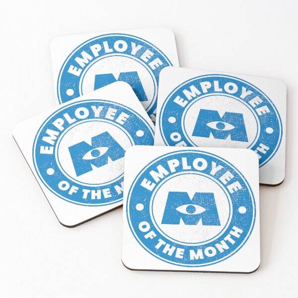 Item preview, Monsters Inc Employee Of The Month Grunge designed and sold by ThomasKadmon.