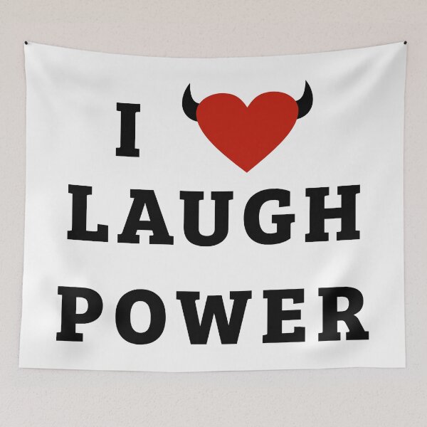 Item preview, I Heart Laugh Power designed and sold by ThomasKadmon.