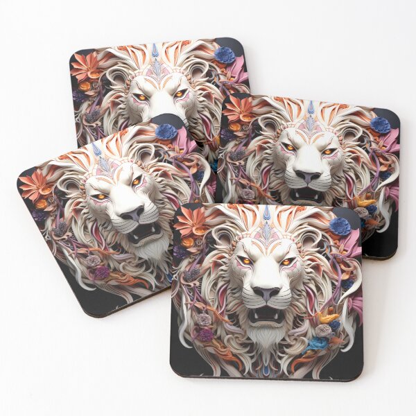 Item preview, Lion Themed Art Aesthetic Print designed and sold by mondmakes.