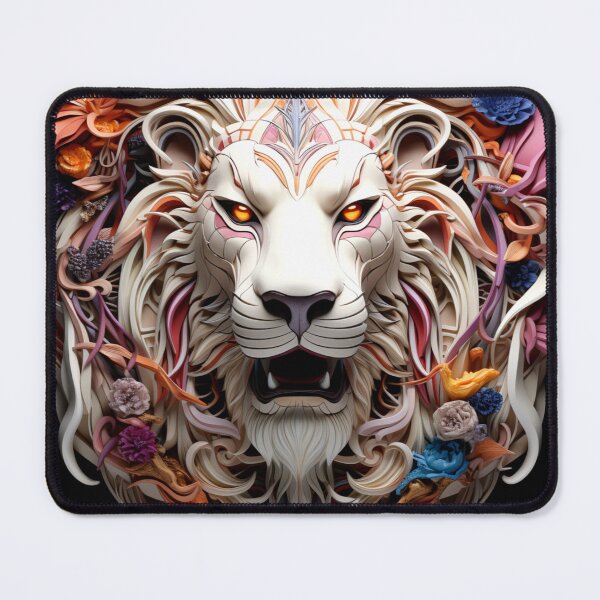 Item preview, Lion Themed Art Aesthetic Print designed and sold by mondmakes.