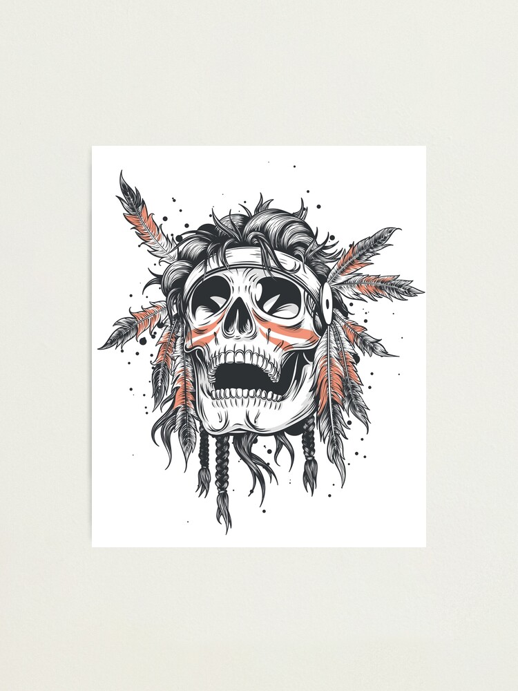 Boys Nursery Print//Indian Headdress Print//Tribal wall Print//Boys wall print