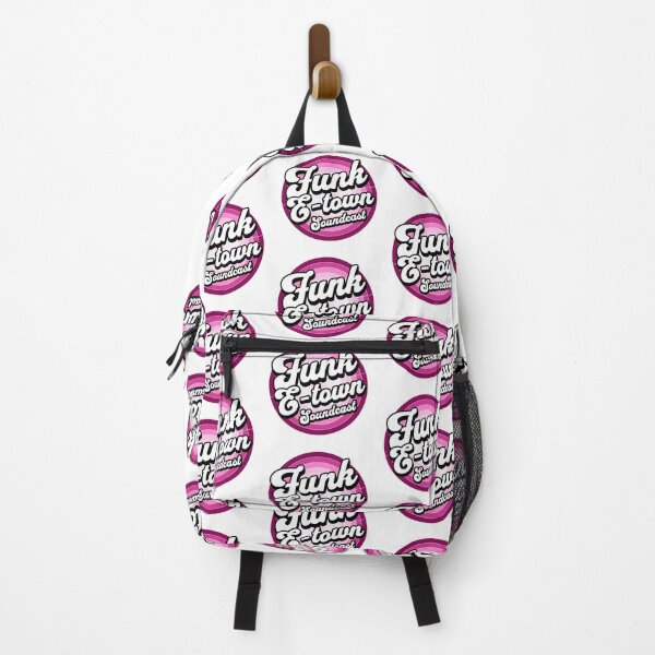 Item preview, FUNK E-TOWN SOUNDCAST - Staged Gradient Logo (pink) designed and sold by Discothreadz.