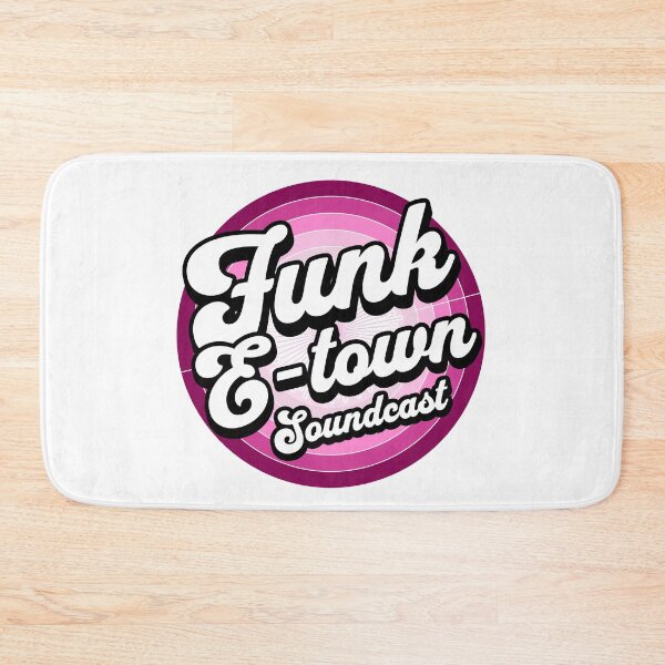 Item preview, FUNK E-TOWN SOUNDCAST  - Staged Gradient Logo (pink)  designed and sold by Discothreadz.