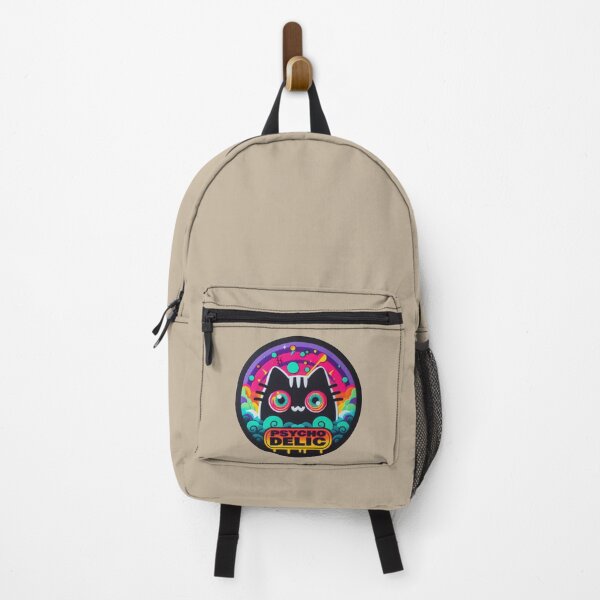 Item preview, Psychedelic Cat "Psycho Delic" designed and sold by GALUMARKET.