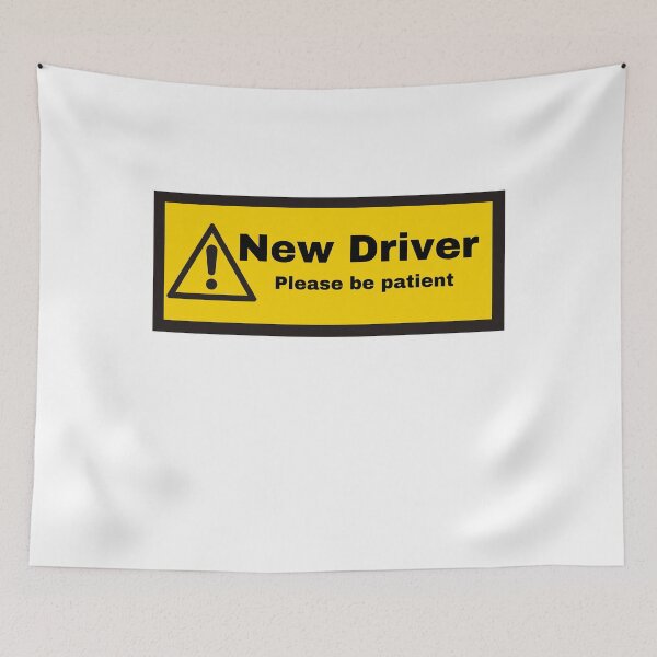 Item preview, New Driver |Sticker| Please be patient  designed and sold by SeaNympth.