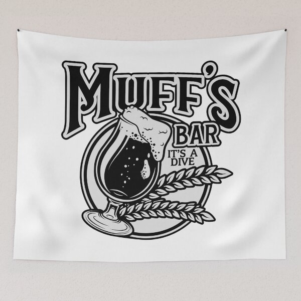 Item preview, Muff's Dive Bar designed and sold by ThomasKadmon.