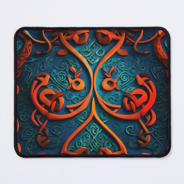 Item preview, Blue and red celtic design - texture pattern designed and sold by PrettyPinkSkies.