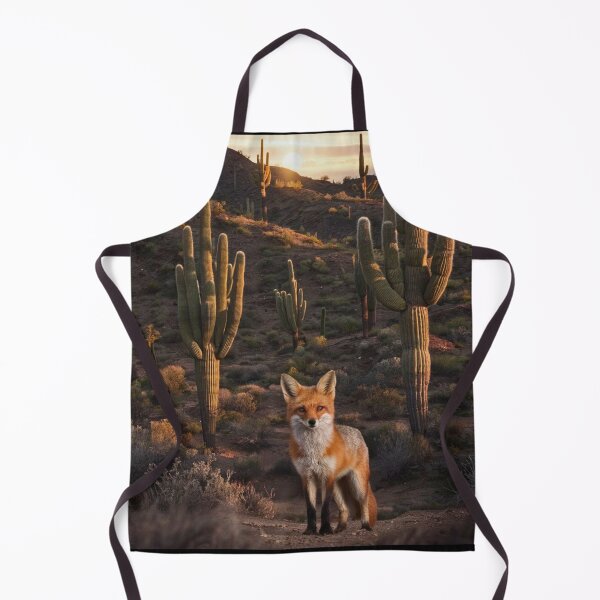 Item preview, Fox Portrait. arizona desert, arizona nature saguaro cacti designed and sold by FoxVibes.