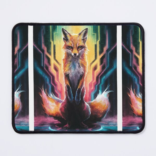 Item preview, Fox Portrait. colorful fox designed and sold by FoxVibes.