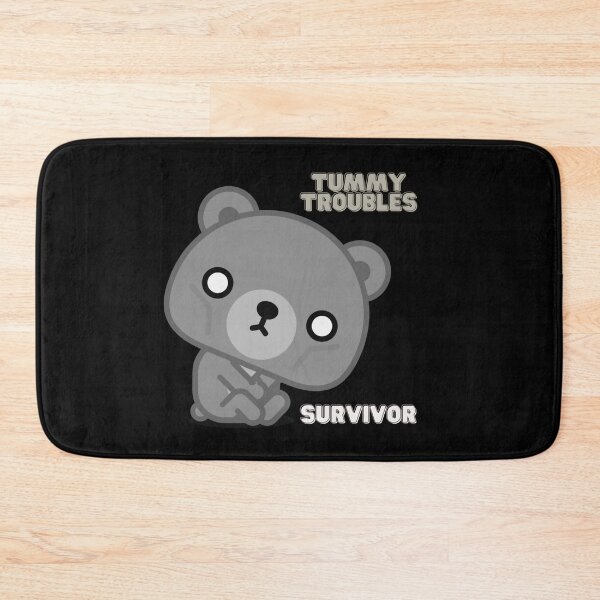 Item preview, Tummy Troubles Survivor Grey designed and sold by SleepingFoxy.