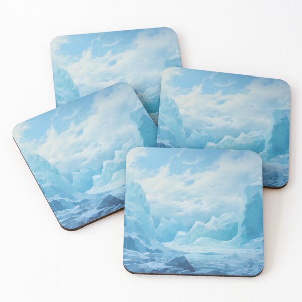 Item preview, Glacial Azure designed and sold by PrintPulseInk.