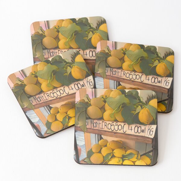 Item preview, Italy Lemons Oil Art designed and sold by creationsbymego.