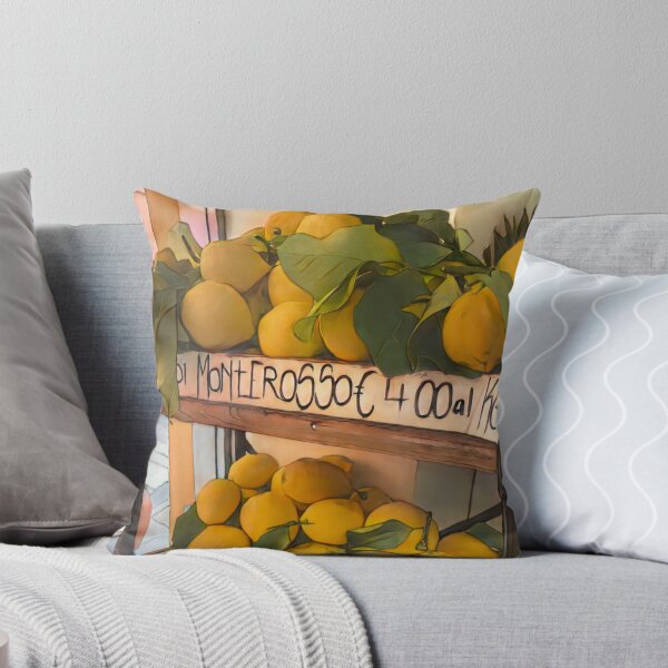 Item preview, Italy Lemons Oil Art designed and sold by creationsbymego.