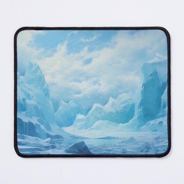 Item preview, Glacial Azure designed and sold by PrintPulseInk.