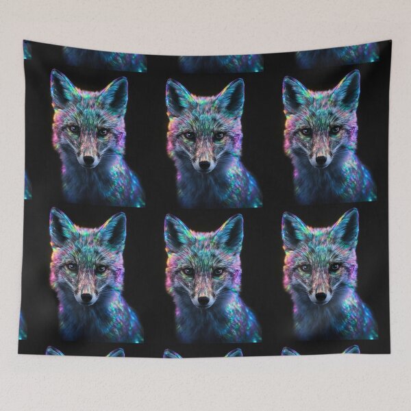 Item preview, Fox Portrait. magical fox designed and sold by FoxVibes.
