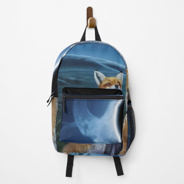 Item preview, Fox Portrait. total solar eclipse, celestial event designed and sold by FoxVibes.