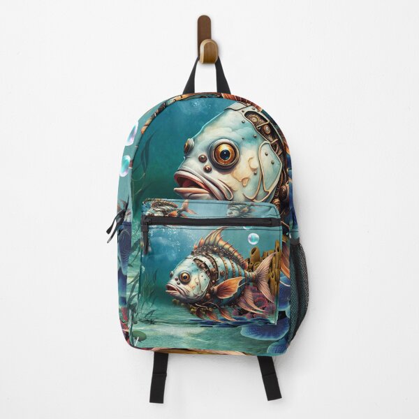 Item preview, Stunning fantasy steampunk fish designed and sold by nicky2342.