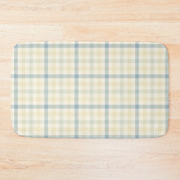 Item preview, Elegant Beige and Blue Plaid | Pastel Plaid | Spring Plaid | Summer Print | Multicolor plaid or tartan, checks, checkered Print  designed and sold by RSDigitalPrintDesign.