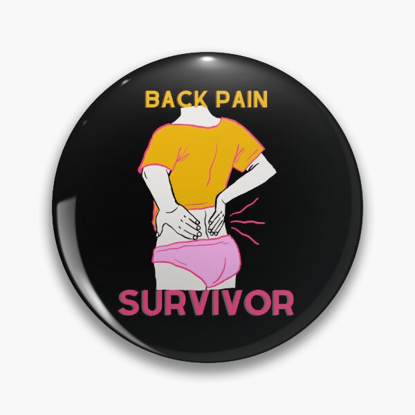 Item preview, Back Pain Survivor designed and sold by SleepingFoxy.