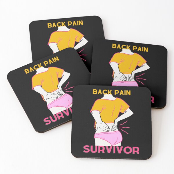 Item preview, Back Pain Survivor designed and sold by SleepingFoxy.