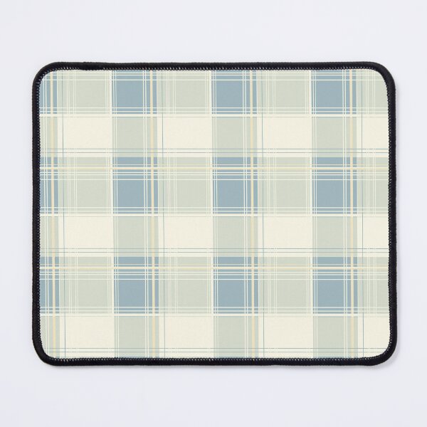 Item preview, Elegant Beige and Blue Plaid | Pastel Plaid | Spring Plaid | Summer Print | Multicolor plaid or tartan, checks, checkered Print designed and sold by RSDigitalPrintDesign.