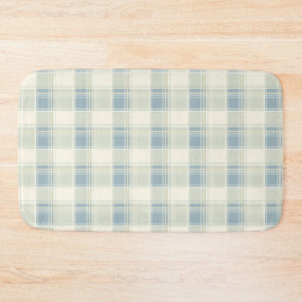 Item preview, Elegant Beige and Blue Plaid | Pastel Plaid | Spring Plaid | Summer Print | Multicolor plaid or tartan, checks, checkered Print  designed and sold by RSDigitalPrintDesign.