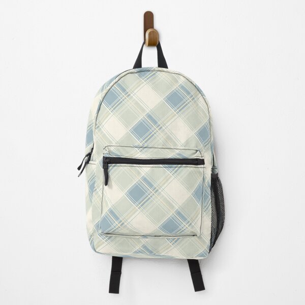Item preview, Elegant Beige and Blue Plaid | Pastel Plaid | Spring Plaid | Summer Print | Multicolor plaid or tartan, checks, checkered Print  designed and sold by RSDigitalPrintDesign.