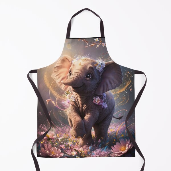Item preview, Elephant Portrait. cute elephant, spring vibe designed and sold by ElephantVibes.