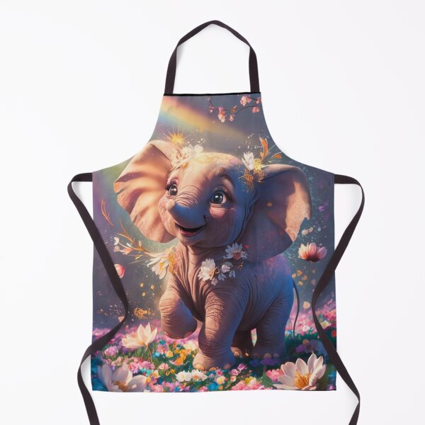 Item preview, Elephant Portrait. cute elephant, spring vibe designed and sold by ElephantVibes.