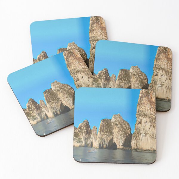 Item preview, Faraglioni Oil Art designed and sold by creationsbymego.