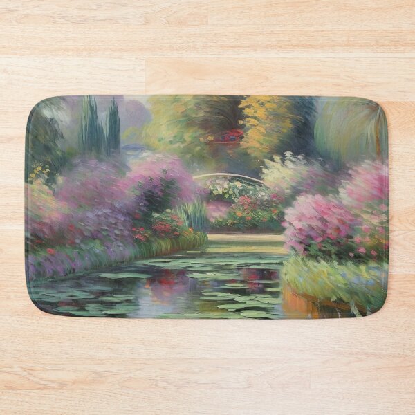 Item preview, Inspired By Claude Monet Garden Painting designed and sold by Tamas Das.