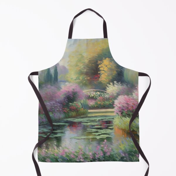 Item preview, Inspired By Claude Monet Garden Painting designed and sold by Tamas Das.