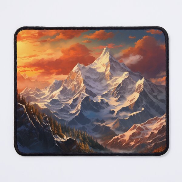 Item preview, Glacial Mountain designed and sold by PrintPulseInk.