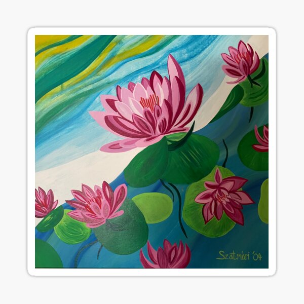 Item preview, Water Lilies designed and sold by petraszatmari.