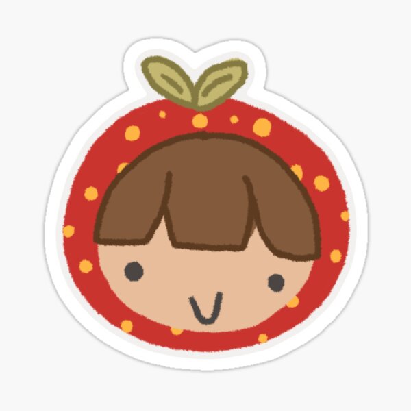 Item preview, strawberry girl designed and sold by bellyjellyart.