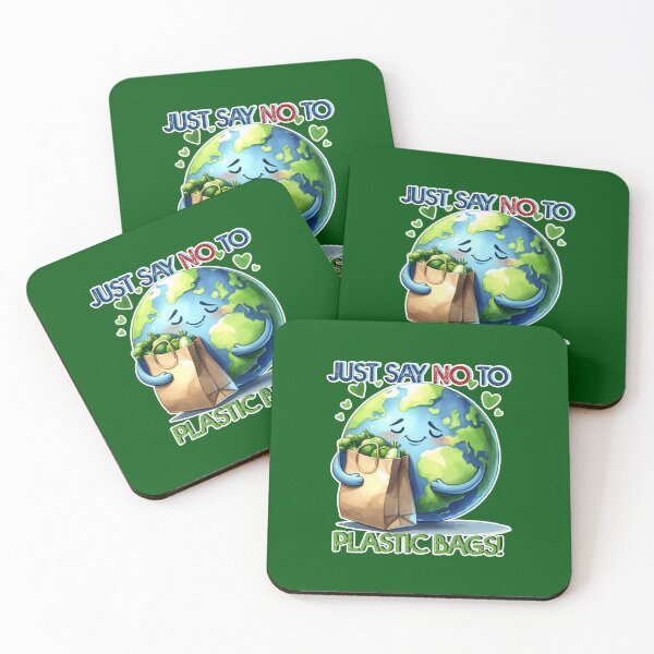 Item preview, Earth Day Just Say No To Plastic designed and sold by WoodburyLake.