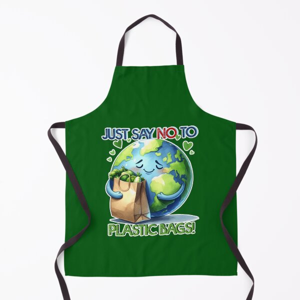 Item preview, Earth Day Just Say No To Plastic designed and sold by WoodburyLake.