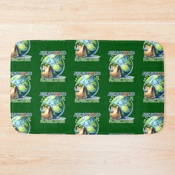 Item preview, Earth Day Just Say No To Plastic designed and sold by WoodburyLake.