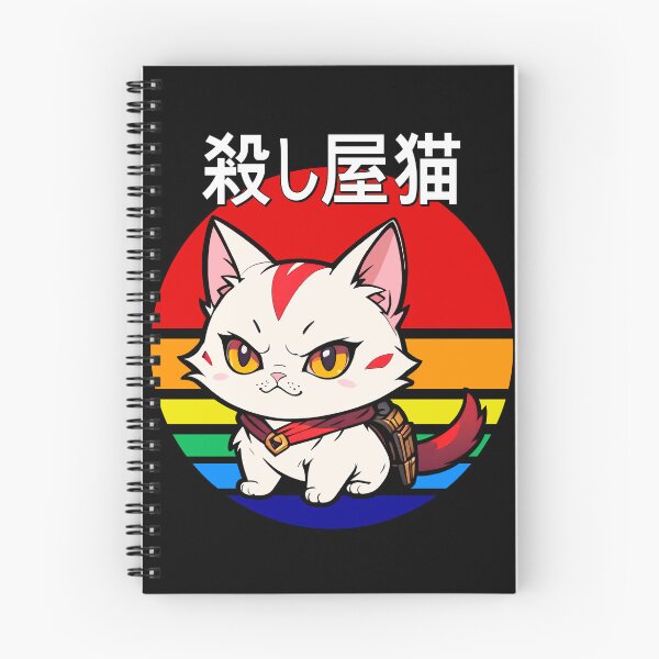 Item preview, Assassin Cat, Neko, Anime, Cartoon, Japanese, Funny Cat designed and sold by Porcupine Tees ⭐⭐⭐⭐⭐.