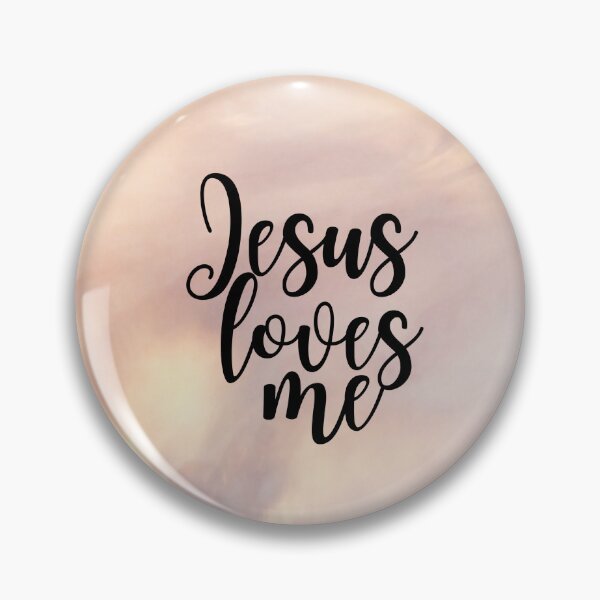 Item preview, Jesus Loves Me Calligraphy Sunset Sky designed and sold by OKaye29.