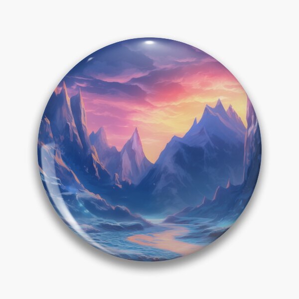 Item preview, Icy Peaks designed and sold by PrintPulseInk.