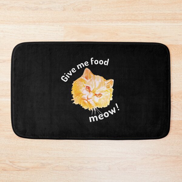 Item preview, Give me food meow! designed and sold by umasharda.