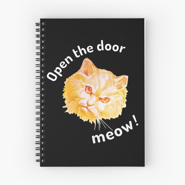 Item preview, Open the door meow! designed and sold by umasharda.