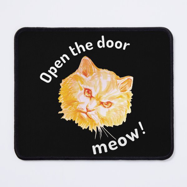 Item preview, Open the door meow! designed and sold by umasharda.