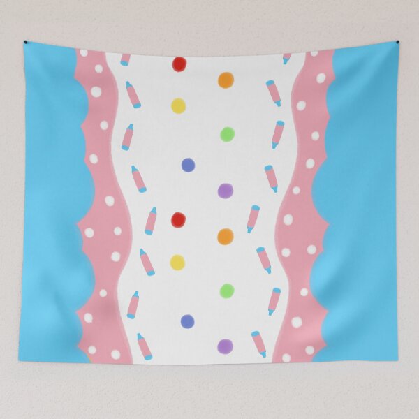 Item preview, Colorful Crayons - Trans Pride designed and sold by WolfBunnyWorks.